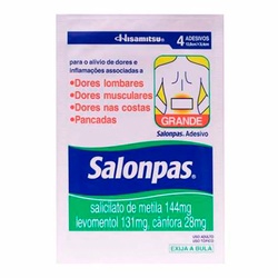 Adesivo Salonpas Grande 01env C/4un