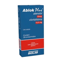 Ablok Plus 25/12,5mg 30cpr