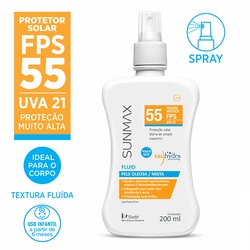 Prot Solar Sunmax Flu Oleo/mis Fps55 200