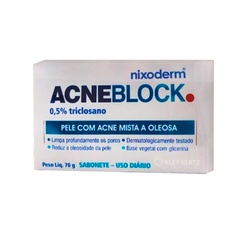 Acneblock Sab Barra 90g Mista Oleosa