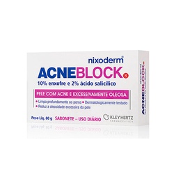 Acneblock Sab Barra 90g Muito Oleosa