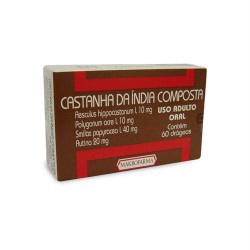 Castanha Da India Composta 60drg Makrofa