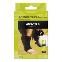 Tornozeleira Elastic Preta P 02un Mercur