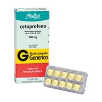 Cetoprofeno 100mg 20cpr Medley