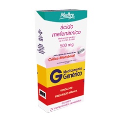 Acido Mefenamico 500mg 24cpr Medley