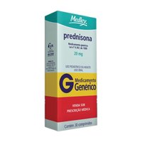 Prednisona 20mg 30cpr Medley