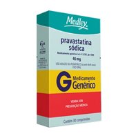 Pravastatina Sodica 40mg 30cpr Medley