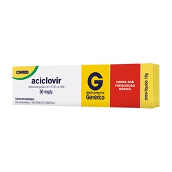 Aciclovir 50mg/g Cr Derm 10g Cimed
