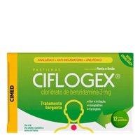 Ciflogex Pastilha Menta Limao C/12und