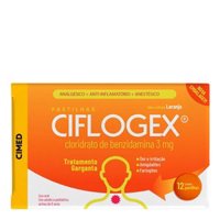 Ciflogex Pastilha Laranja C/12und