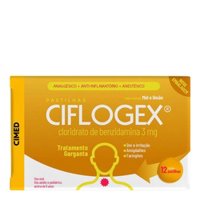 Ciflogex Pastilha Mel Limao C/12und