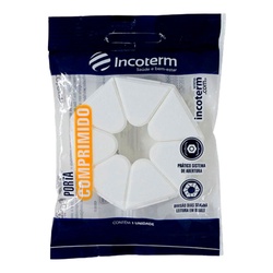 Porta Comprimido C/07 Diviso Branc Incot