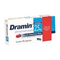 Dramin 25mg 10caps Gel Cx