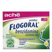 Flogoral Pastilha Menta C/12