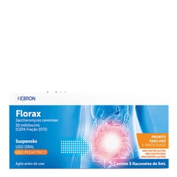Florax Pediat C/5flac 5ml