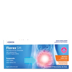 Florax Sm Adulto C/05flac Franboesa 5ml