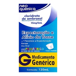 Ambroxol 15mg/5ml Xrp 120ml Neo Quimica