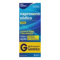 Naproxeno Sodico 550mg 10cpr Neo Quimica