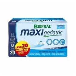 Absorvente Biofral Maxi Unissex Lv20 Pg17