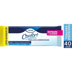 Toalha Umed Adult Tena Biofral Confo 40u