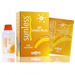 Kit Po Descolorante Sunless Doura Pelos