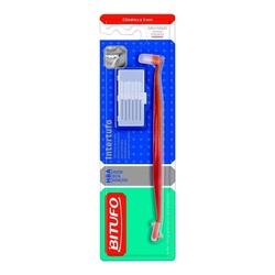 Escova Interdental Bitufo Intertufo Cilíndrica 1 Unidade