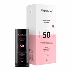 Base Facial Hidrabene Stick Escura Fps50 12g