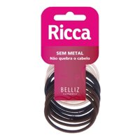 Elastico P/cabelo Ricca C/10un Ref 892