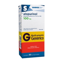 Alopurinol 100mg 30cpr Sandoz