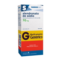 Alendronato De Sodico 70mg 4cpr Sandoz