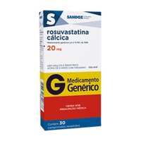 Rosuvastatina Calcica 20mg 30cpr Sandoz