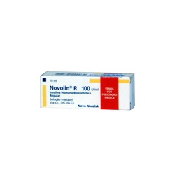 Insulina Novolin R 100ui/ml Regular 10ml