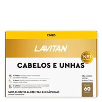 Lavitan Cabelo E Unha 60caps
