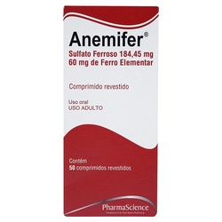 Anemifer 190mg 50drg