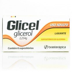 Supositorio Glicerina Adul 06un Glicel