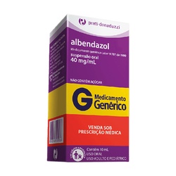 Albendazol 40mg/ml 10ml Pratidonaduzzi