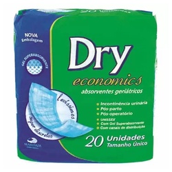 Abs Adulto Dry Economic T/unico Unissex 20un