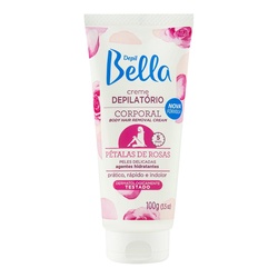 Creme Dep Corpo Rosas 100g Depil Bella