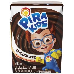 Leite Piracanjuba Pirakids Chocol 200ml