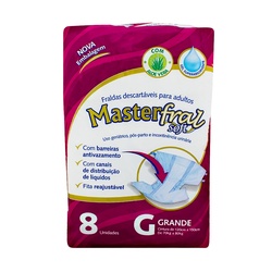Fralda Mastersoft Super Geriatrica G 8un