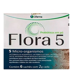 Flora 5 06saches 2g