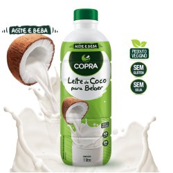 Leite De Coco Para Beber 900ml Copra