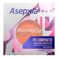 Po Compacto Asepxia Fps20 Bege Medio 10g