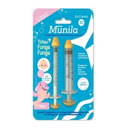 Seringa Lavagem Nasal 5ml E 1ml Munila