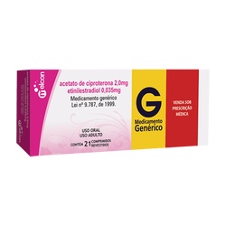 Ciproterona+etinil 2mg/0,035mg 21cpr Mel