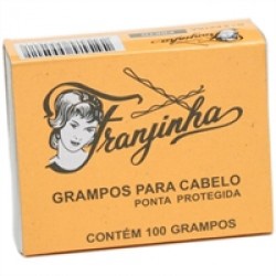 Grampo Franjinha N 5 Preto Peq 100und