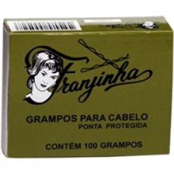 Grampo Franjinha N 5 Loiro Peq 100und