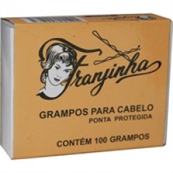 Grampo Franjinha N 7 Preto 100und