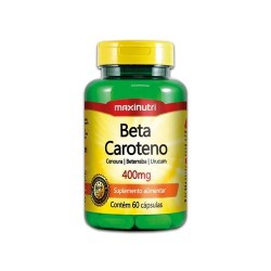 Beta Caroteno 400mg 60caps Maxnutri