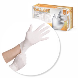 Luva Latex C/po M Talge Cx 100u